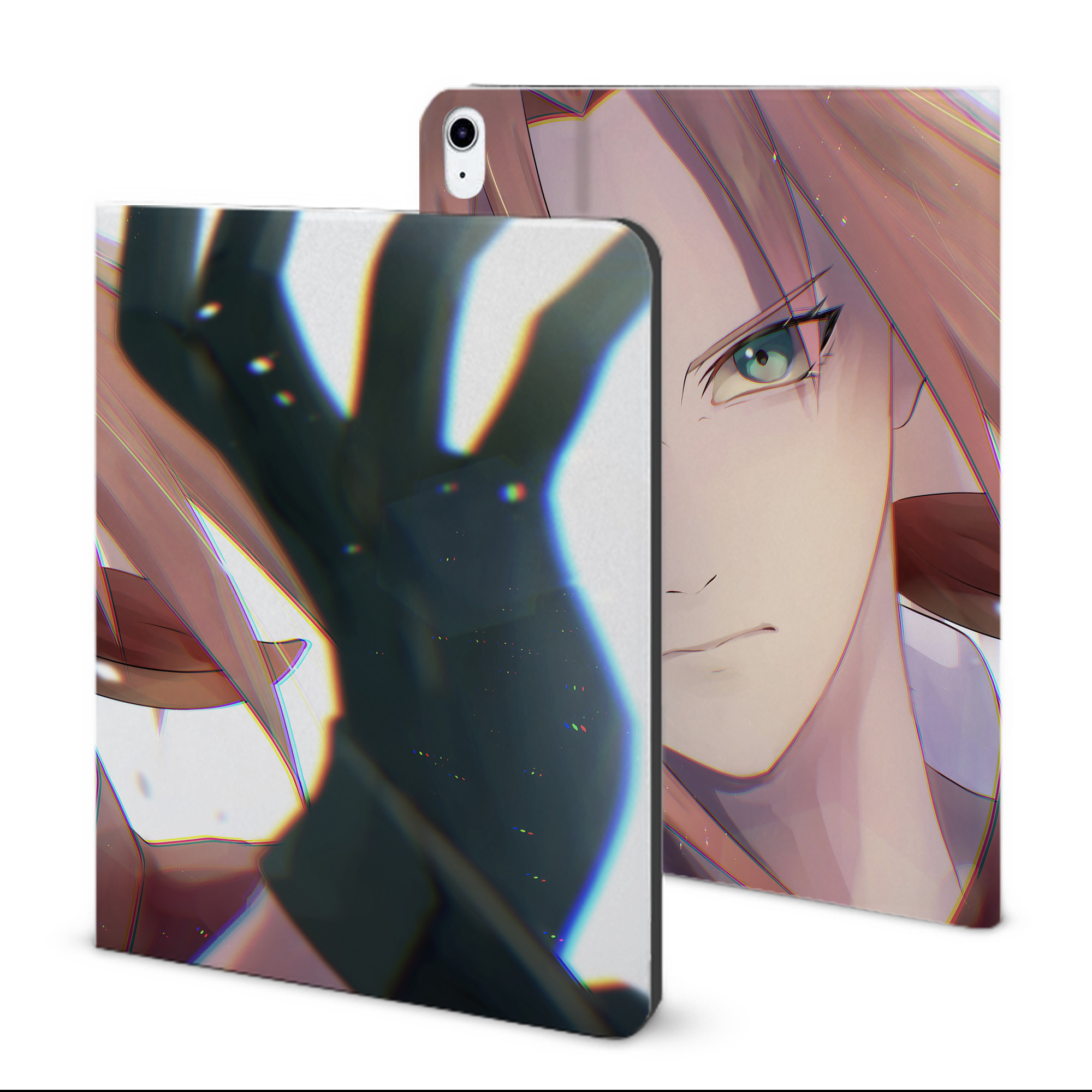 （画像用） NARUTO -ナルト- NARUTO -ナルト- 疾風伝 IPad ケース ブック型 PUレザー TPU 耐衝撃 軽量 薄型 ペン収納なし 全面保護 IPad 各モデル対応